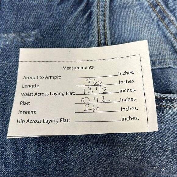 Zara Blue High Rise Slim Flared Jeans Sz 4 - Picture 8 of 8